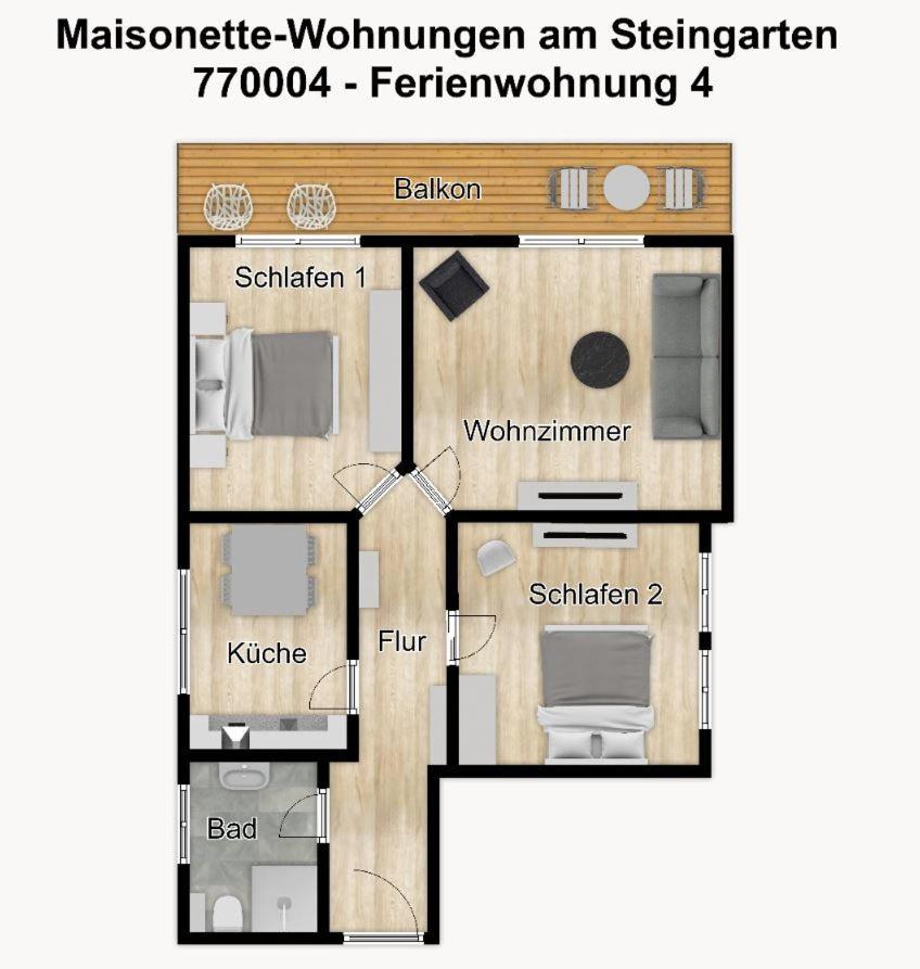 Maisonette-Wohnungen Am Steingarten - Ferienwohnung 4 Wangerooge Zewnętrze zdjęcie